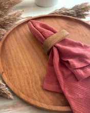 Cargar imagen en el visor de la galería, Sets de Bases de Plato madera Cedro 4, 6, 8, 12 pz