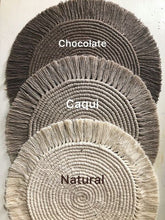 Cargar imagen en el visor de la galería, Sets Bases de Plato tejido Macramé 4, 6, 8, 12 pz